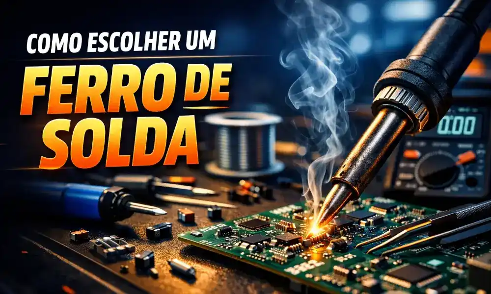 Como escolher um Ferro de Solda para eletrônica e manutenção