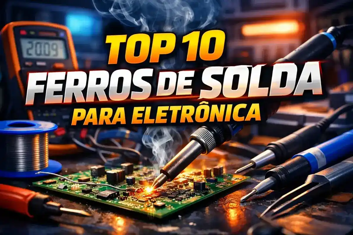 Ferro de Solda: Os 10 Melhores Modelos para Eletrônica e Manutenção (Guia Completo)