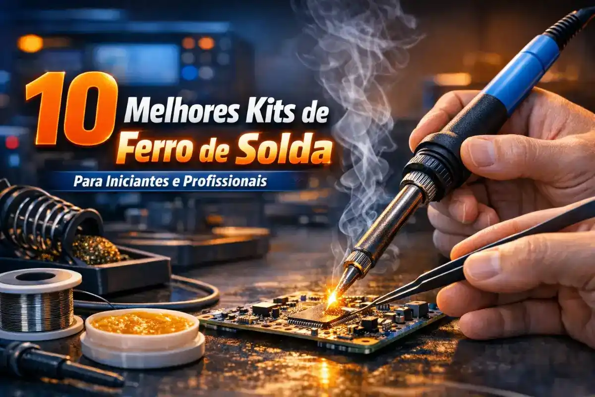 10 Melhores Kit Ferro de Solda para Iniciantes e Avançados