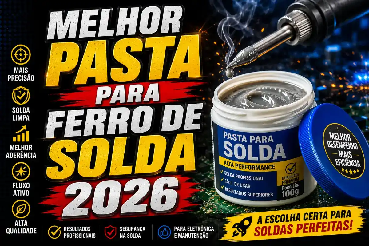Pasta para ferro de solda