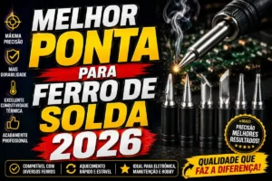 Ponta para ferro de solda