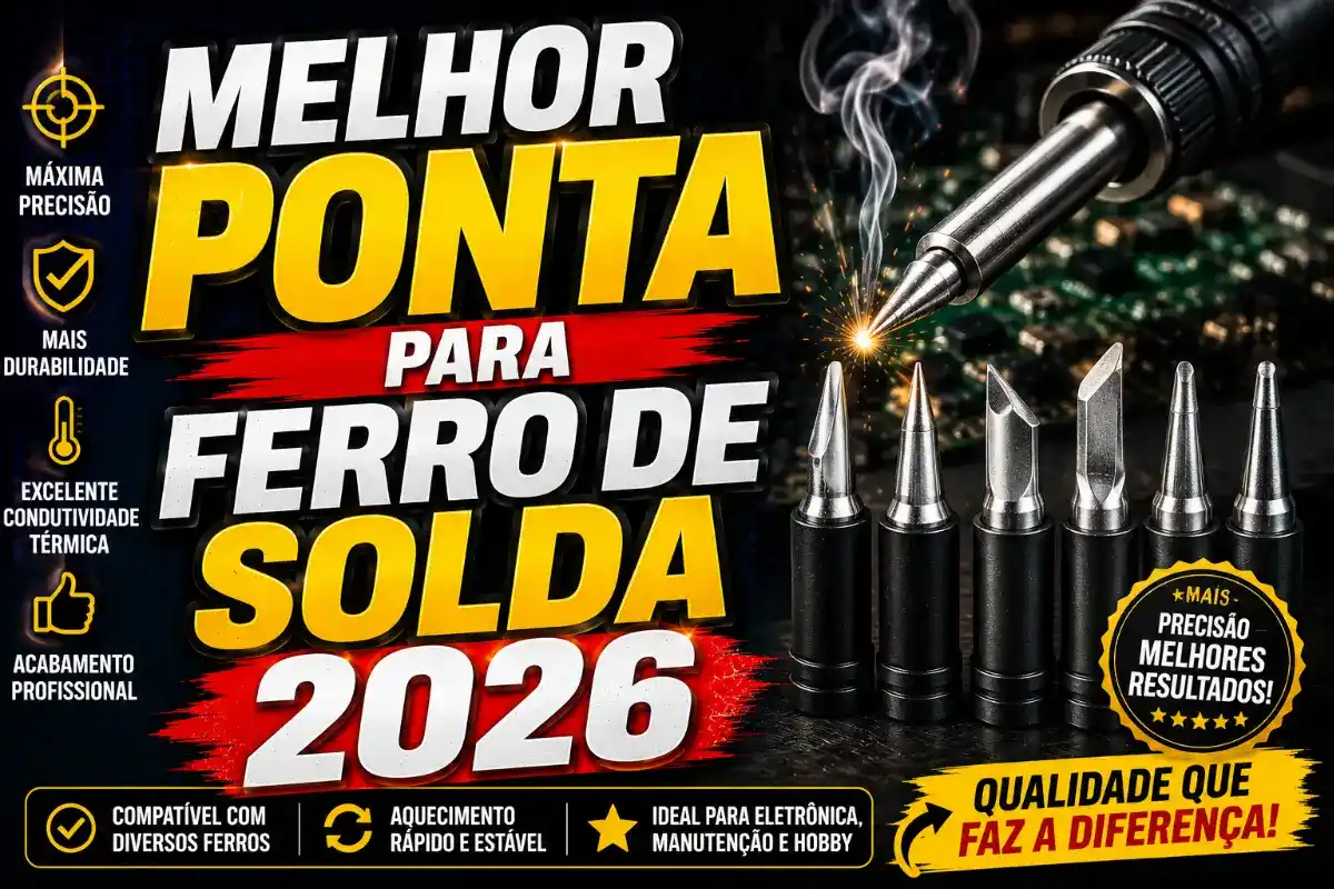 Ponta para ferro de solda